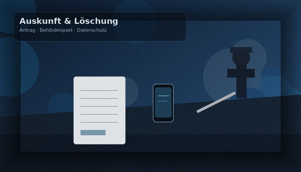 Antrag auf Auskunft und Löschung von Polizeidaten stellen