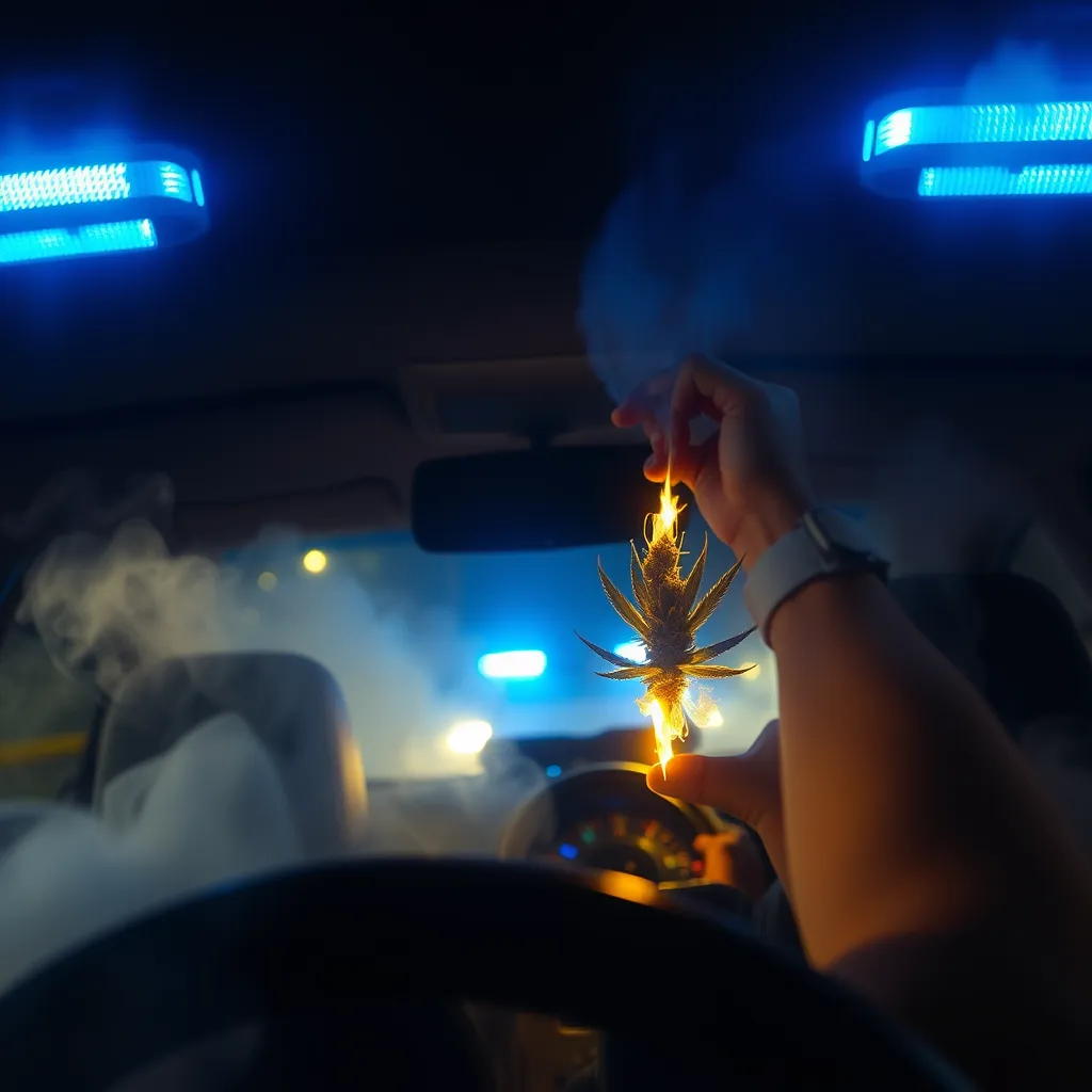 Beifahrer kifft im Auto: Kann das bei einer Kontrolle Folgen für Ihren Führerschein haben, was die Polizei prüfen darf und wie Sie richtig reagieren