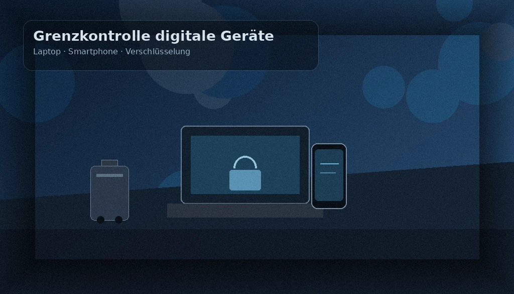 Grenzkontrolle digitale Geräte Verschlüsselung: Was Reisende wissen sollten