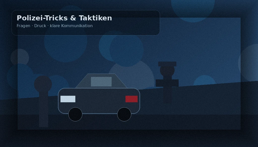 Polizei-Tricks psychologische Taktiken: Welche Fragen Sie erkennen sollten