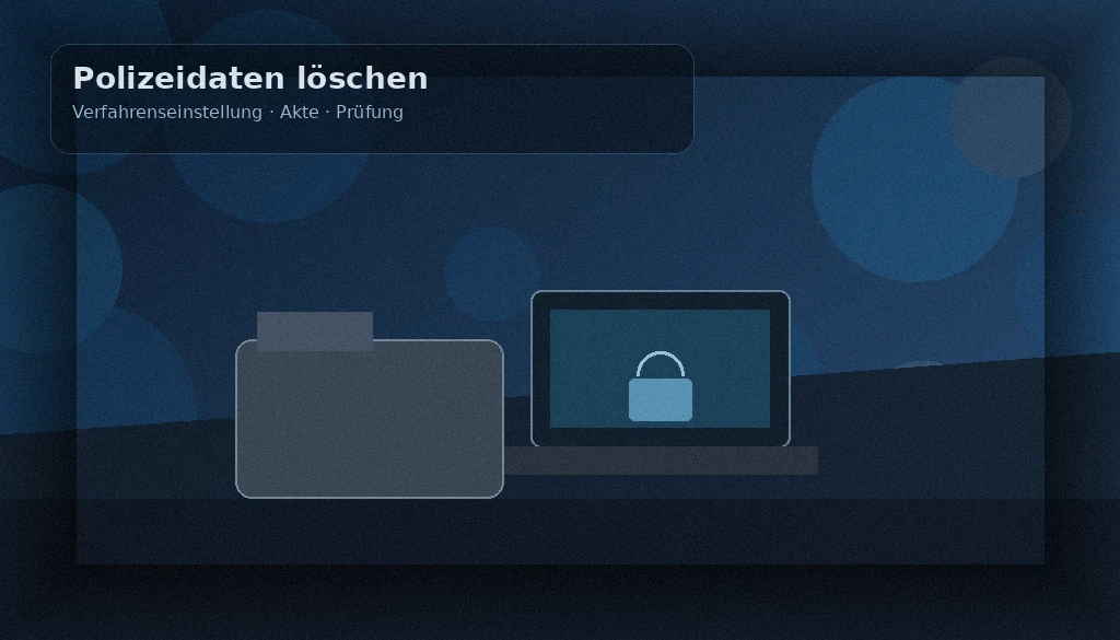 Polizeidaten löschen lassen nach Verfahrenseinstellung